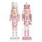 Santa's Workshop 15" Pink Splendor Nutcracker Set